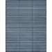 Black/Blue 71 x 48 x 0.04 in Area Rug - Longshore Tides Sheffield Contemporary Stripes Area Rug, Navy | 71 H x 48 W x 0.04 D in | Wayfair