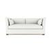 Tandem Arbor Rivington Flare Square Track-Arm Loveseat Polyester in Gray | 31 H x 72 W x 37 D in | Wayfair 006-10-072-CL-BV-WK-NT