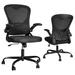 Inbox Zero Jhada Ergonomic Mesh Task Chair Upholstered/Mesh in Black/Brown | 51.6 H x 23.2 W x 23.2 D in | Wayfair 693E6D11470A4EBB809D82D9B5CB50D0