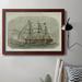 Longshore Tides Antique Clipper Ship I Premium Framed Canvas- Ready To Hang Canvas, Solid Wood in White | 24 H x 36 W x 2.5 D in | Wayfair
