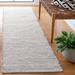 Brown/White 108 x 27 x 0.24 in Area Rug - Gracie Oaks Lilia-Mae Handmade Flatweave Cotton Area Rug in Brown/Ivory Cotton | Wayfair