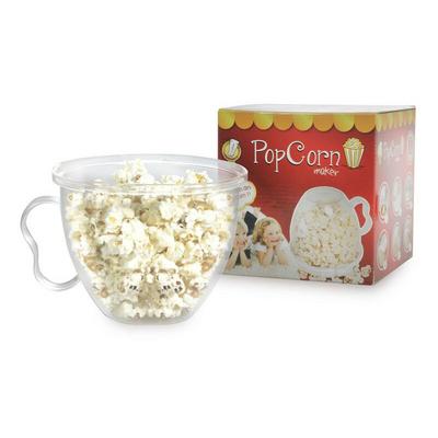 Venteo - PopCorn Maker Popcorn-Schüssel - 3-Minuten-Zeitschaltuhr - Einfach zu bedienen - Schnell