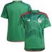 Youth adidas Green Mexico National Team 2022/23 Home Blank Replica Jersey