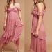 Anthropologie Dresses | Anthro “Moulinette Seours” Regan Mauve Dress | Color: Pink | Size: 2