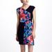 Anthropologie Dresses | Anthro Leifsdottir Sweater Knit Floral Dress | Color: Black/Blue | Size: L