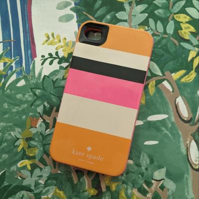 Kate Spade Cell Phones & Accessories | Kate Spade Iphone Case | Color: Orange/Yellow | Size: Os