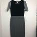 Lularoe Dresses | Lularoe Black Gray Bodycon Dress Julia | Color: Black/Gray | Size: Xs