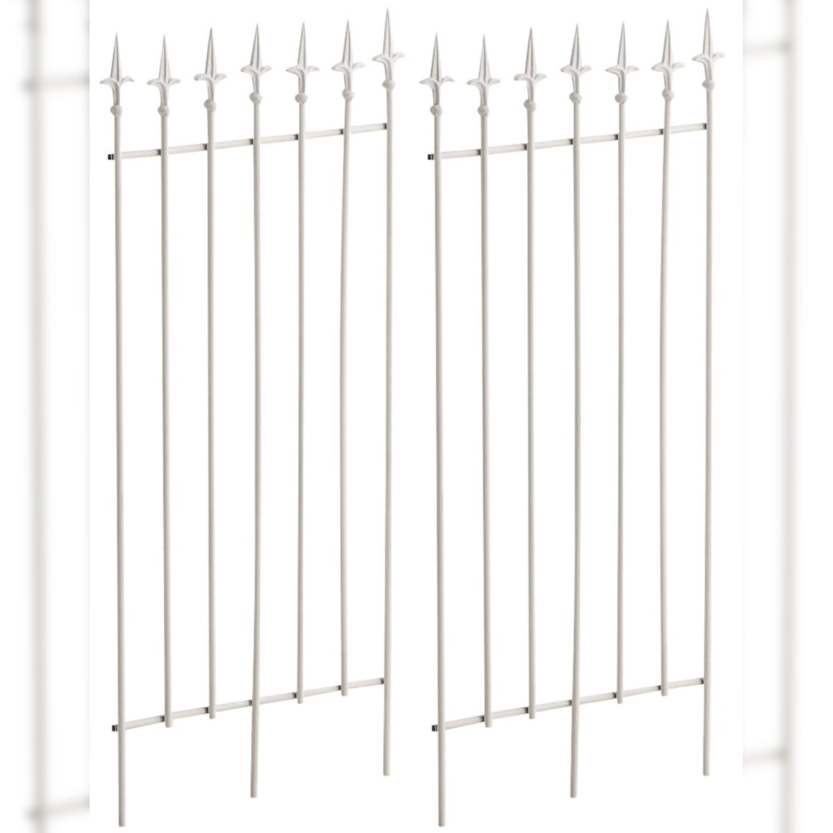 CLP 2er Set Rankgitter Elisa 100 x 50 cm weiß Image