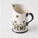 Anthropologie Other | Anthropologie Bistro Tile Crme De La Crme Creamer Nwt Nib Rare | Color: Cream | Size: 4 1/2”Height X 2 3/4”Diameter