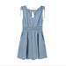 American Eagle Outfitters Dresses | American Eagle Ae Chambray V-Neck Tank Dress Size Medium | Color: Blue | Size: M