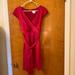 J. Crew Dresses | J Crew Red Dress, Size 6 Petite, 100% Polyester, Fully Lined | Color: Red | Size: 6p
