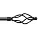 Kenney Eggbeater 5/8" Adjustable 0.625" in Black | 2.13 H x 60 W x 2.13 D in | Wayfair KN65231