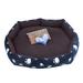 Tucker Murphy Pet™ Brenae Doughnut Polyester/Cotton in Blue/Brown/White | 8.66 H x 51.18 W x 35.43 D in | Wayfair 7E2D6581B73C4F28B196CF1F4D322F63