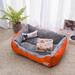 Tucker Murphy Pet™ Bralynne Bolster Dog Bed Cotton in Orange | 6 H x 31.5 W x 23.6 D in | Wayfair 0193F1B90E56457EA98BD1CDEB0AA7DA