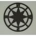 Longshore Tides Compass Wall Décor Metal in Brown/Gray | 11.5 H x 11.5 W x 0.25 D in | Wayfair 6A931BAFE90944B6BF4BF023A1A01D61