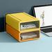 Latitude Run® Jewelry Box in Orange/Yellow | 5.9 H x 6.69 W x 9.84 D in | Wayfair BE79CCF4B2904CA48E114AAEAFD33B50