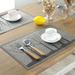 Red Barrel Studio® 17.72" Placemat in Gray | 17.72 H x 17.72 W x 11.81 D in | Wayfair 8E63F0CEA193415D90F1817DC6D1984A