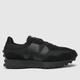 New Balance 327 trainers in black