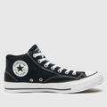 Converse all star malden trainers in black & white