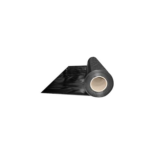 Abdeckfolie Baufolie schwarz opak 6000mm x 25m 150my LDPE