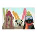 Skiing Dogs Door Mat - 20" x 30" - Frontgate