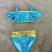 Disney Swim | Disney Jasmine Toddler Swim Suit | Color: Blue/Gold | Size: 4g