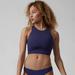 Athleta Swim | Athleta Conscious Crop Bikini Top D-Dd Size Sp Dress Blue | Color: Blue | Size: Sp