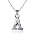 Dayna Designs Army Black Knights Silver Small Pendant Necklace
