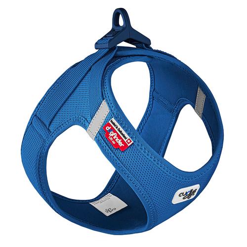 Curli Vest Geschirr Clasp Air-Mesh, blau Größe M 43,4-49cm Hund