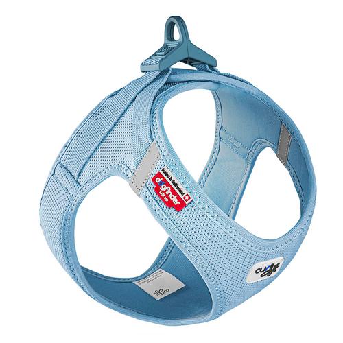 Curli Vest Geschirr Clasp Air-Mesh, himmelblau Größe XS 33,9-38,2cm Hund