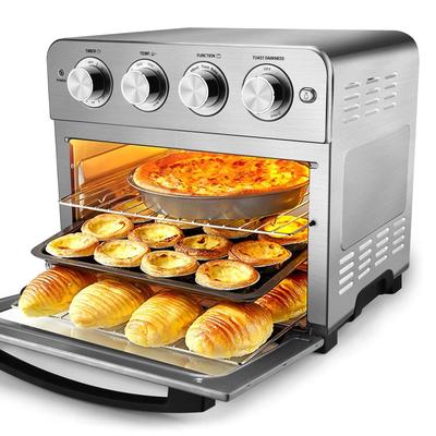 Geek Chef 1700W Stainless Steel Toaster Oven Air Fryer Convection Oven, Silver - 3