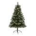 5' Snowed French Alps Mountain Pine Christmas Tree - Green