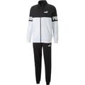 PUMA Herren Sportanzug Puma Power Colorblock Suit, Größe S in Schwarz