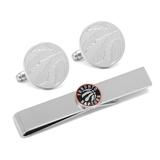 "Toronto Raptors Cufflinks & Tie Bar Gift Set"