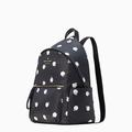 Kate Spade Bags | Kate Spade Chelsea Orchard Apple Dots Nylon Medium Backpack, Black Multi Nwt | Color: Black/White | Size: Medium