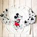 Disney Shirts & Tops | Disney Mickey Fuzzy Velour Sweater | Color: White | Size: Xlg