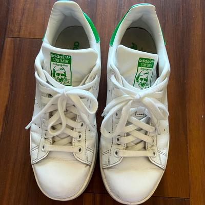 Adidas Shoes | Adidas Women’s Original Stan Smith Shoes Sz Us 7.5 | Color: Green/White | Size: 7.5