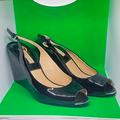 Michael Kors Shoes | Michael Kors Black Patent Heels 3 1/2" Heels. | Color: Black | Size: 7