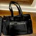 Coach Bags | Coach Diaper Bag. Vintage. Euc. Solid Black With Lots Of Pockets. Includes Pad | Color: Black | Size: 18x10x6