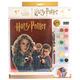 DIAMANTINY Harry Potter – Wizarding Foundation Magic Trio – Kit für Mosaik, Crystal Art, Diamond Painting, 1 Bild A4