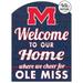 Ole Miss Rebels 16'' x 22'' Marquee Sign