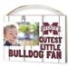 Mississippi State Bulldogs 8'' x 10'' Cutest Little Weathered Logo Clip Photo Frame