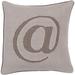Brayden Studio® Kees Linen Text 100% Linen Throw Pillow Cover in Gray | 20 H x 20 W in | Wayfair 42058E29658C440E9E822D70DE8923E8