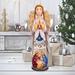 G Debrekht Masterpiece Wood Carved Three King Looking After the Bright Star Angel Figurine Wood in Brown | 13 H x 6 W x 4 D in | Wayfair 250051