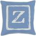 Latitude Run® Jarrel Cotton Throw Pillow Polyester/Polyfill/Cotton in Blue | 20 H x 20 W in | Wayfair 2418B108425D44DFB32E34721D8FA6DB