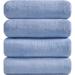 Latitude Run® Soft Fluffy Absorbent Quick Dry Thick Large Luxury Microfiber Bath Towel Polyester in Blue | Wayfair A5A16A34A2FF4B66BF256BE0D9621BBF