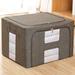 Rebrilliant Oxford Storage Fabric Box Fabric in Brown | 15.74 H x 23.62 W x 17.71 D in | Wayfair 151D525FEE7941B9AEE559B593E8BEED