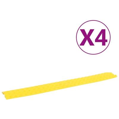 Kabelbrücken 4 Stk. 98,5 cm Gelb - Vidaxl Image