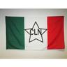 AZ FLAG Bandiera Italia COMITATO di LIBERAZIONE Nazionale 150x90cm - Bandiera CLN Italiano 90 x 150