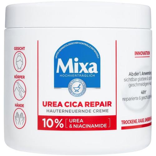 Mixa Urea Cica Repair Hauterneuernde Creme für Gesicht, Körper und Hände Körpercreme 400ml